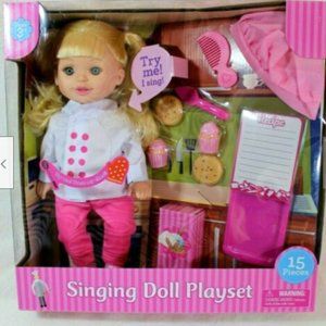 New Adventures Singing Chef Doll Patty Cake